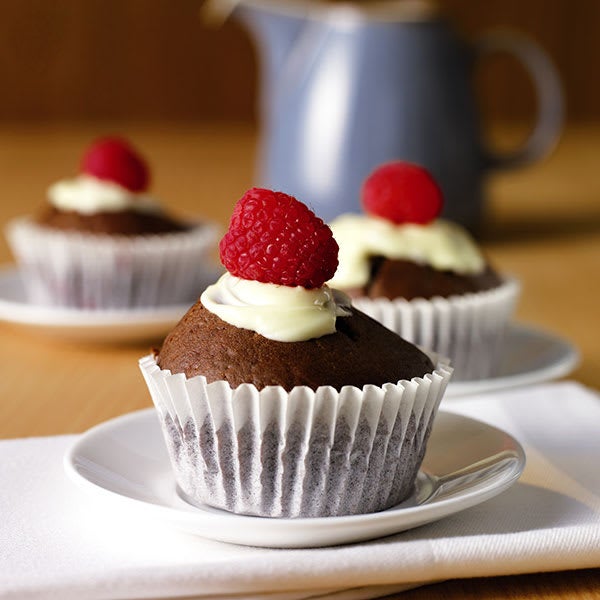 Photo de Muffins chocolat-framboises prise par WW