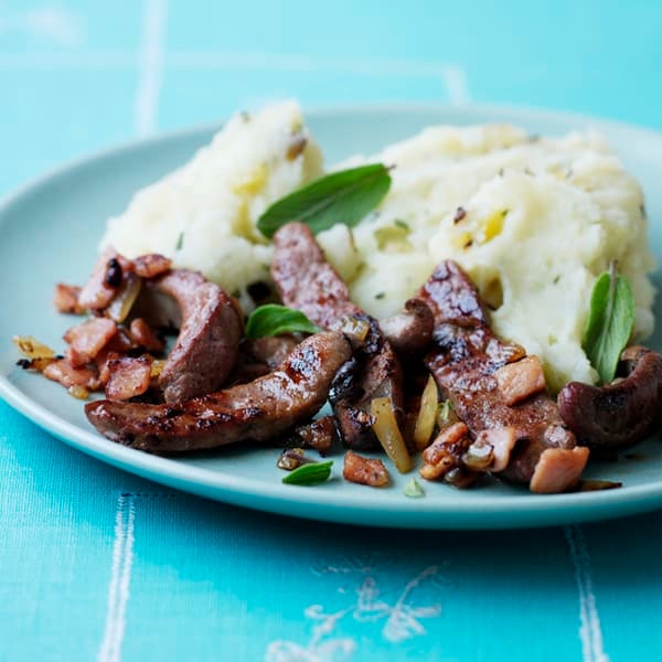 Photo of Calf’s liver with sage and onion mash by WW