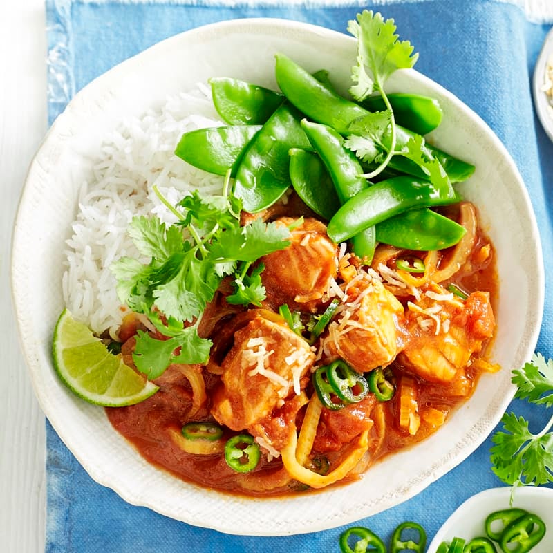 Photo of Fennel and salmon curry with chilli and coconut by WW