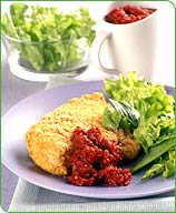 Photo of Baked chicken with sun-dried tomato sauce by WW
