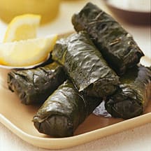 Photo of Stuffed Grape Leaves with Pine Nuts and Currants by WW