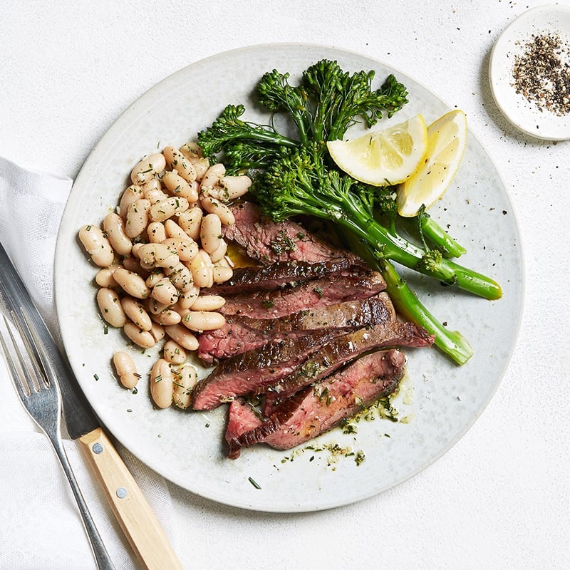 Photo of Tuscan Steak with White Beans & Baby Broccoli by WW