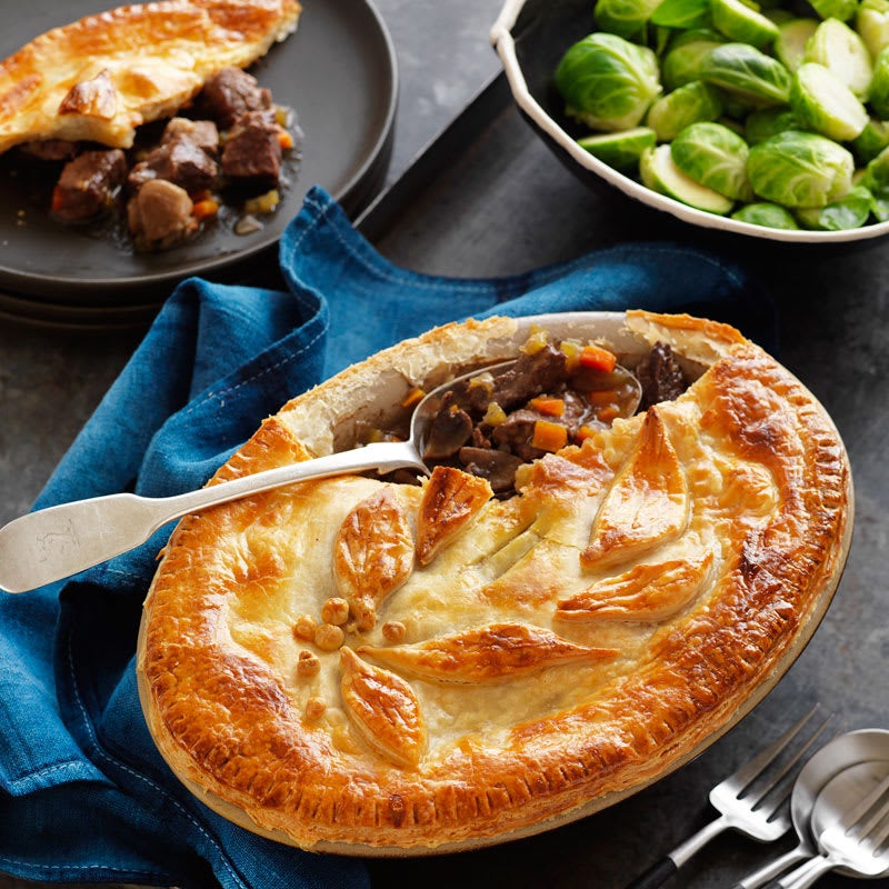 Photo of Beef, mushroom and red wine pie by WW