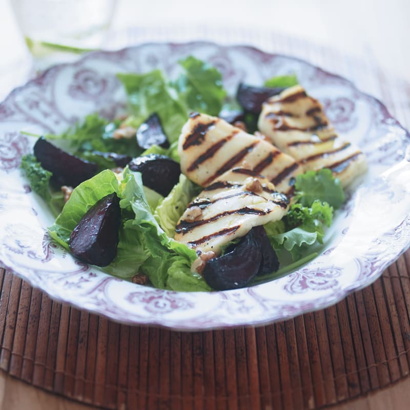 Photo of Warm beetroot, baby kale & halloumi salad by WW