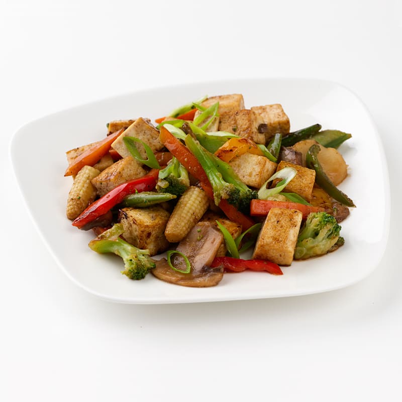 Photo de Tofu sauté avec légumes chinois par WW