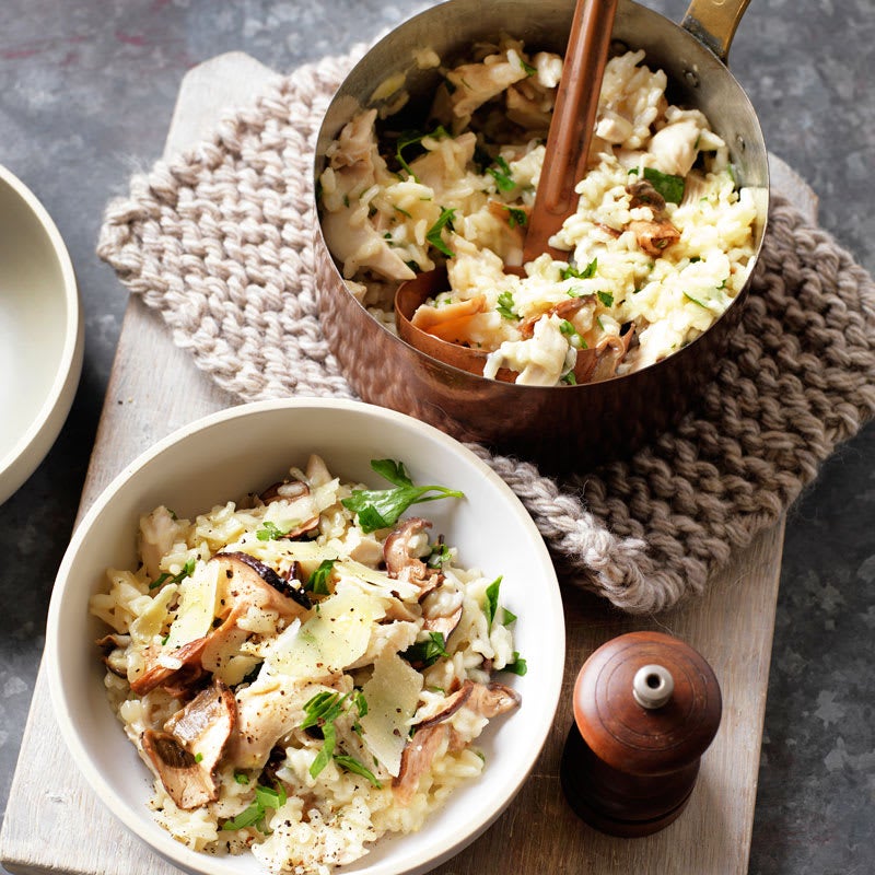 Photo of Chicken, tarragon and wild mushroom risotto by WW