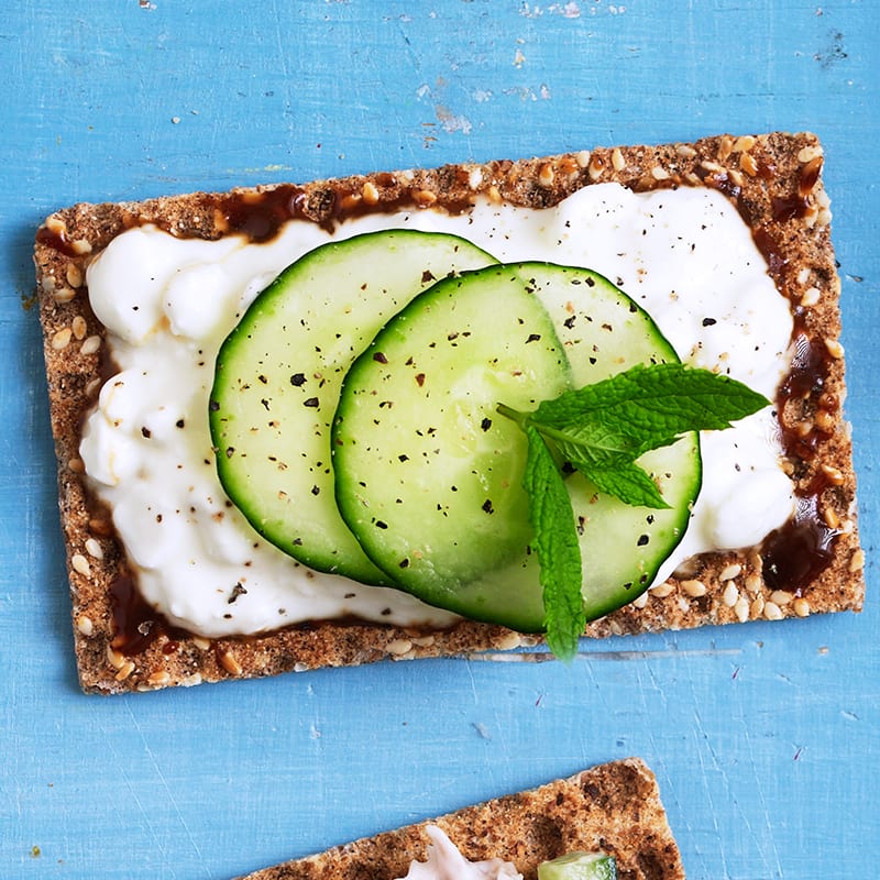 Photo of Cottage cheese & Marmite crispbreads by WW