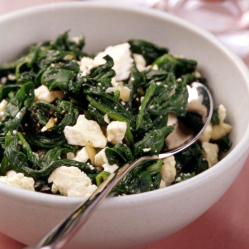 Photo of Spinach and feta saute by WW
