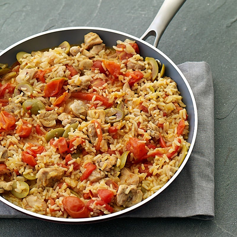 Photo of Spanish-style skillet chicken with rice by WW