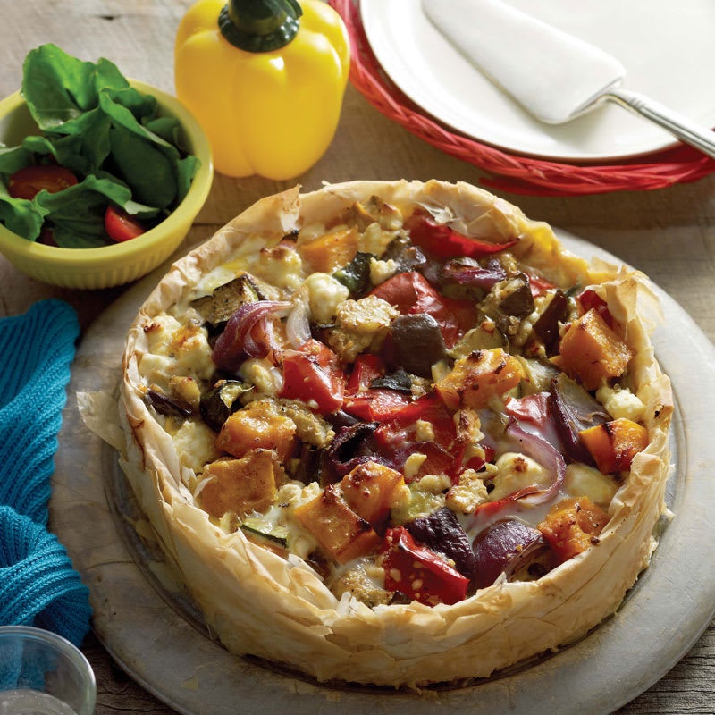Photo of Roast vegetable quiche by WW