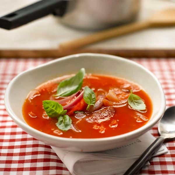 Photo of Chunky roasted tomato and red onion soup by WW
