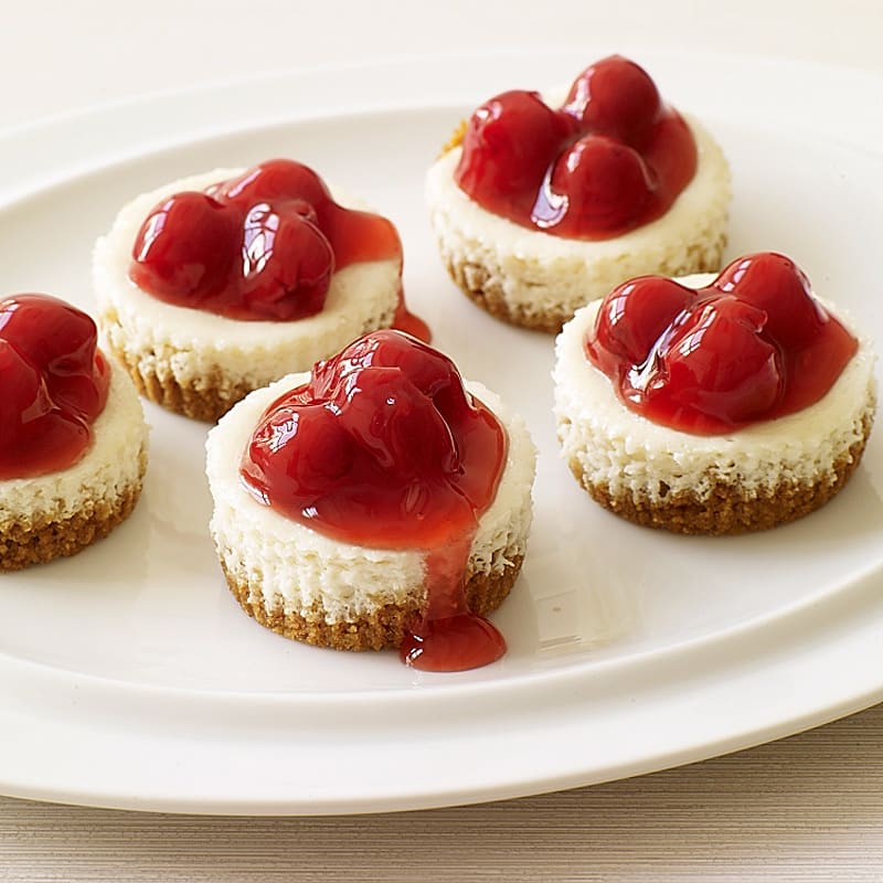 Photo of Individual Cherry Cheesecakes by WW