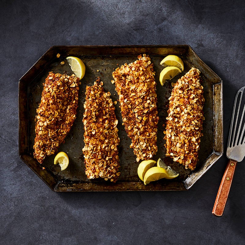 Spicy Pecan-Crusted Trout