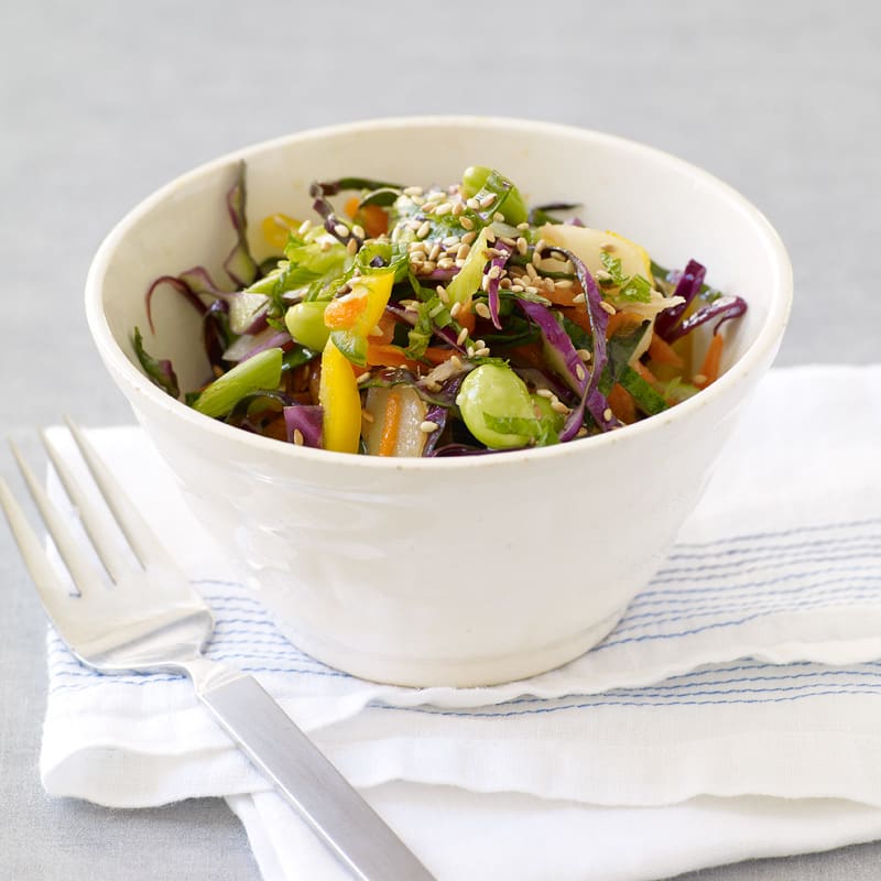 Photo of Asian chopped salad with edamame by WW