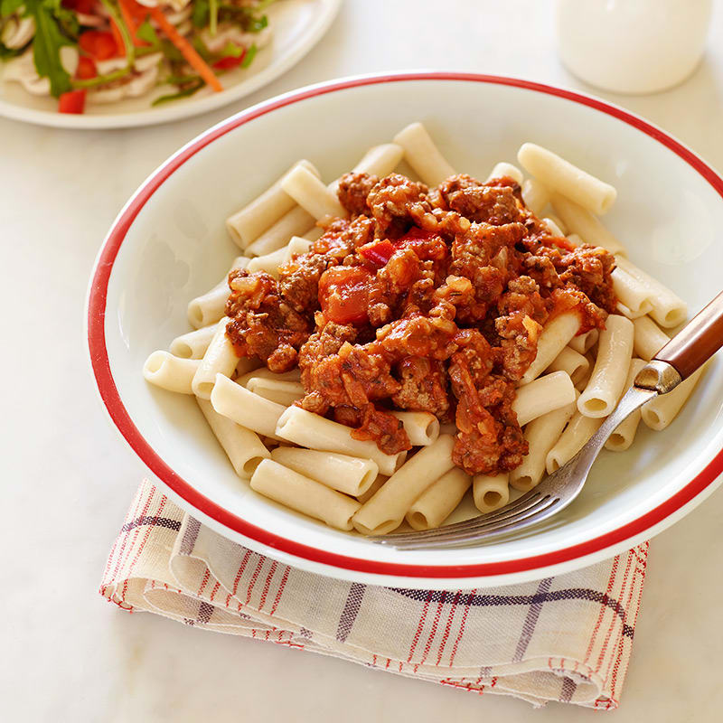 Photo of Brown Rice Pasta with Meat Sauce by WW