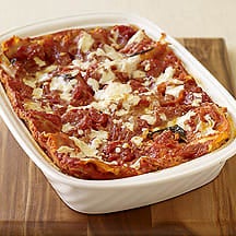 Photo of Lasagna with homemade sauce by WW