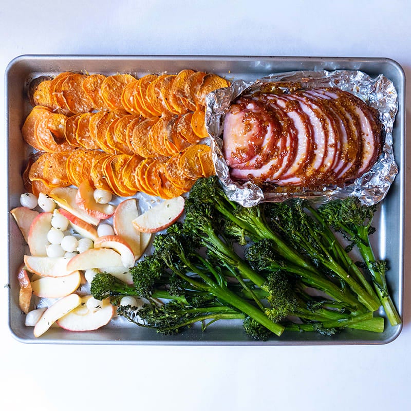 Photo of Easy Sheet Pan Christmas Dinner by WW