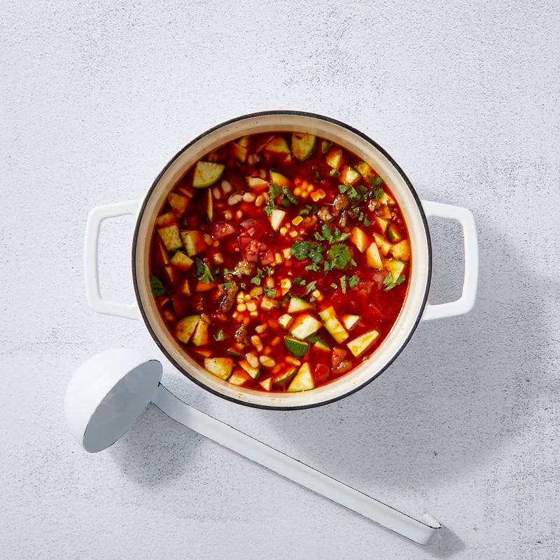 Southwest Turkey and Vegetable Soup