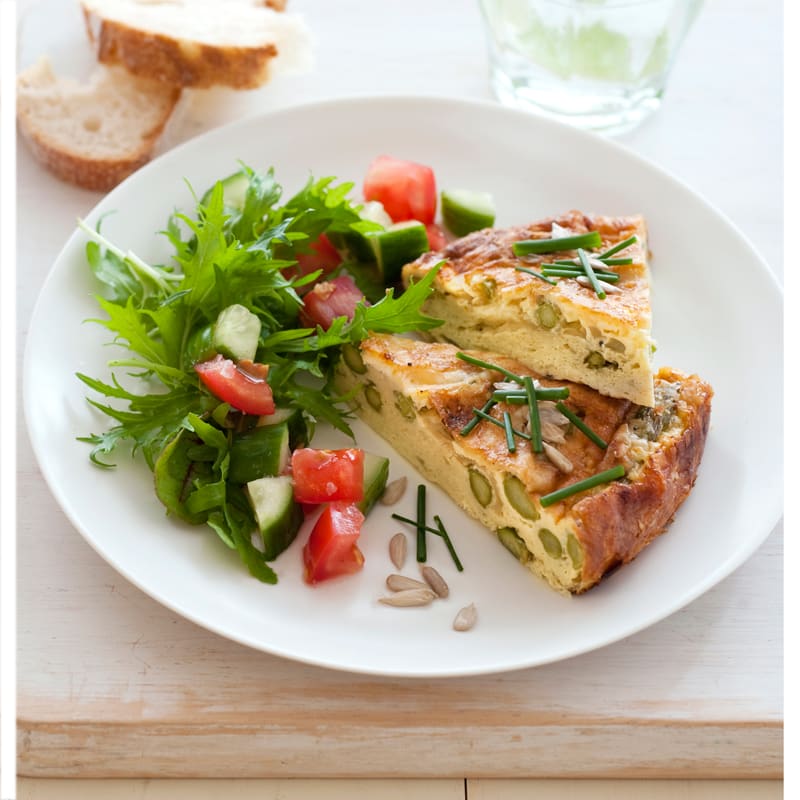 Photo of Cheese, onion and asparagus frittata by WW