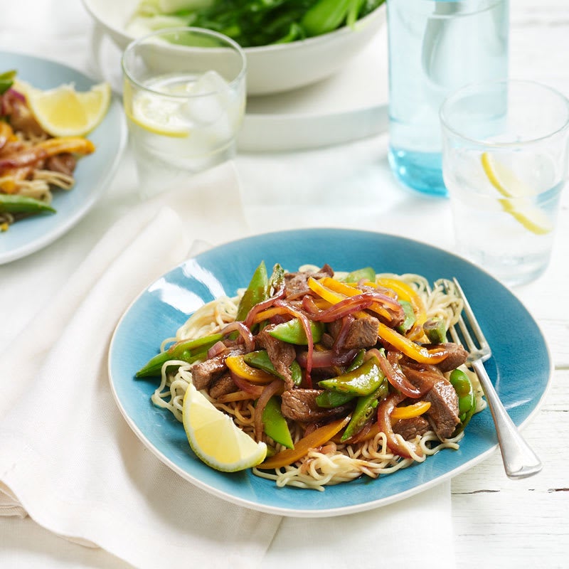 Photo of Lamb and vegetable hoisin stir-fry by WW