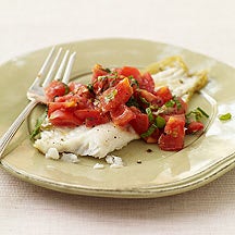Photo of Sautéed Flounder with Mint and Tomatoes by WW