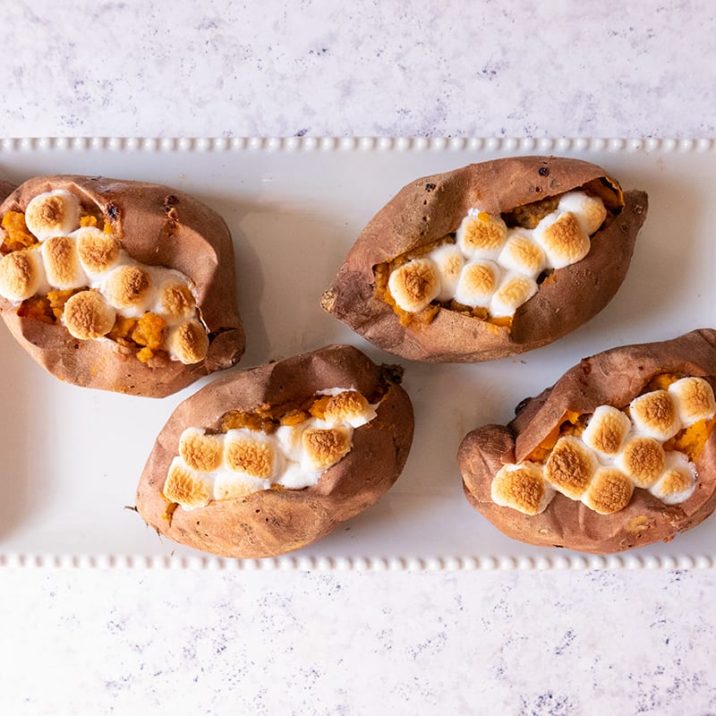 Photo of Individual Stuffed Sweet Potato "Casseroles" by WW