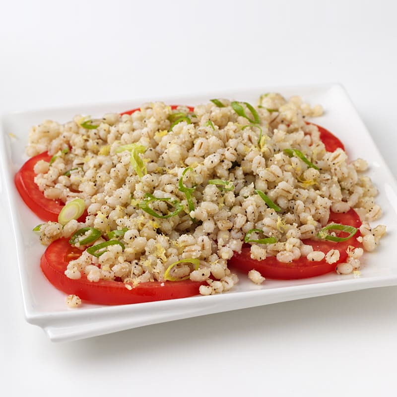 Photo of Barley Salad over Fresh Tomatoes by WW