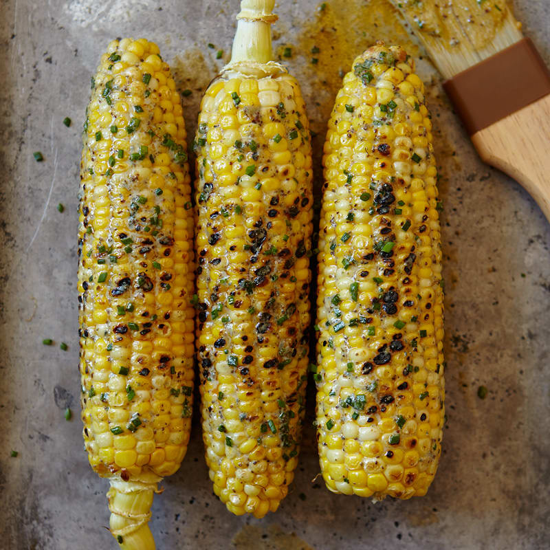 Photo of Buffalo-style corn on the cob by WW