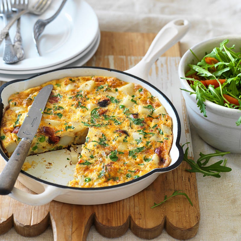 Photo of Spanish omelette with chorizo by WW