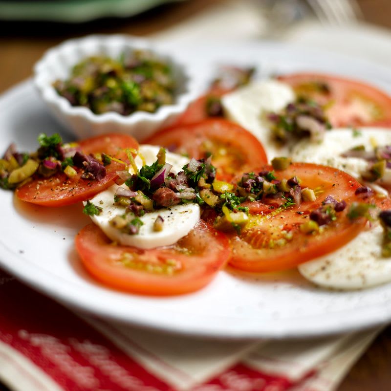 Photo of Olive, mozzarella  & tomato salad by WW