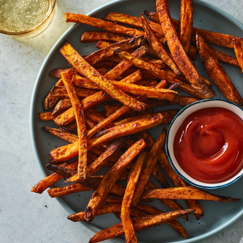 Photo of Sweet and spicy air-fryer sweet potato fries by WW