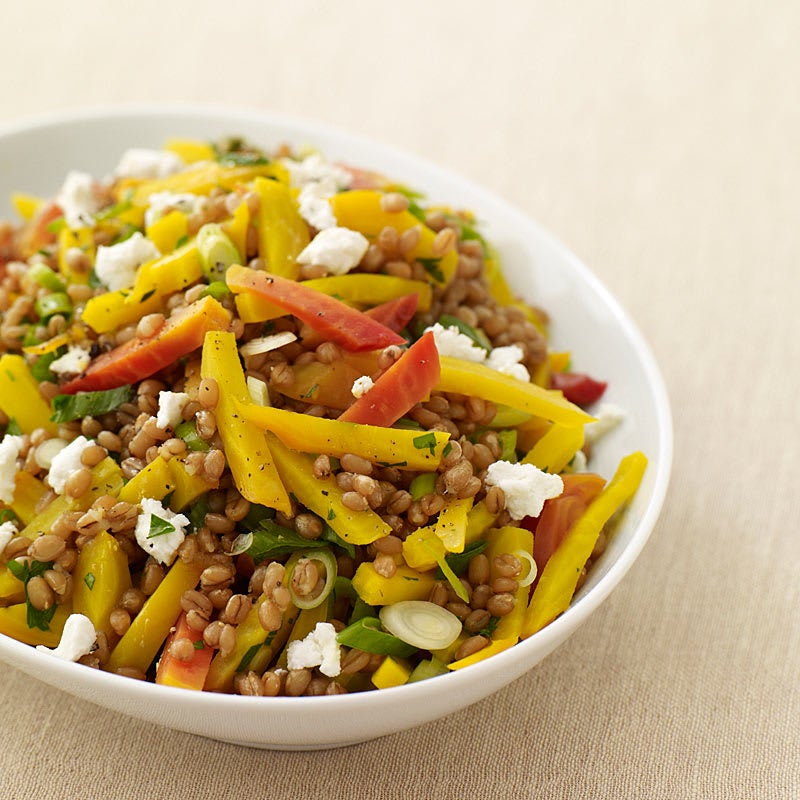 Photo of Roasted Beet and Wheat Berry Salad by WW