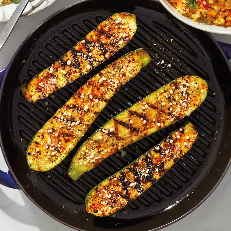 Photo of Grilled Zucchini with Parmesan by WW