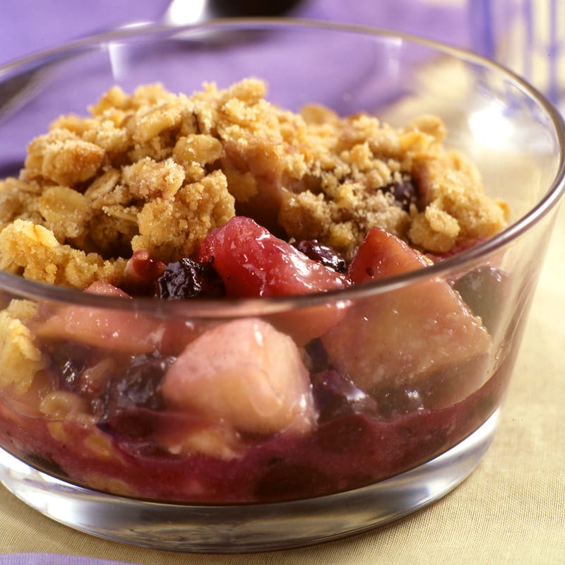 Photo of Pear and Blueberry Compote with Oatmeal Streusel Topping by WW