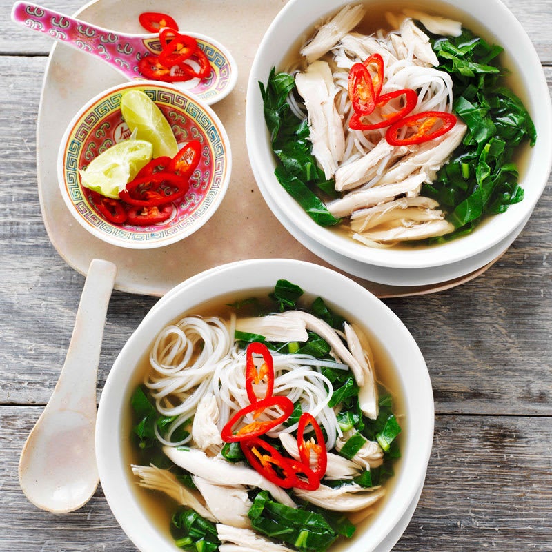 Photo of Chicken noodle soup with chilli by WW