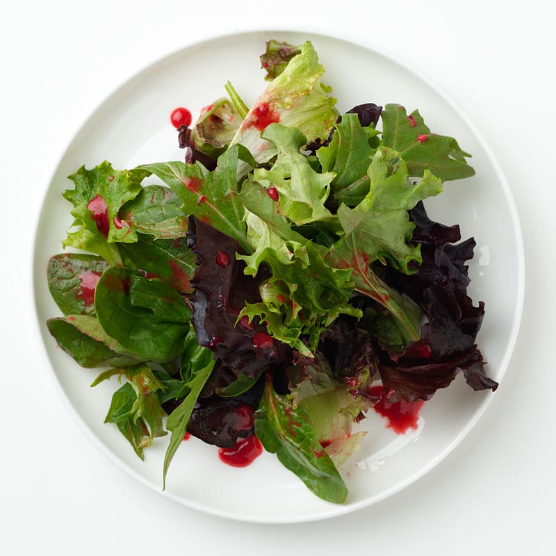 Photo of Greens with Raspberry Vinaigrette by WW