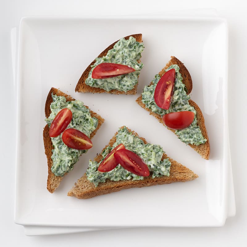 Photo of Arugula and Goat Cheese Toasts by WW