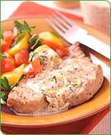 Photo of Grilled tuna with mustard-dill sauce by WW