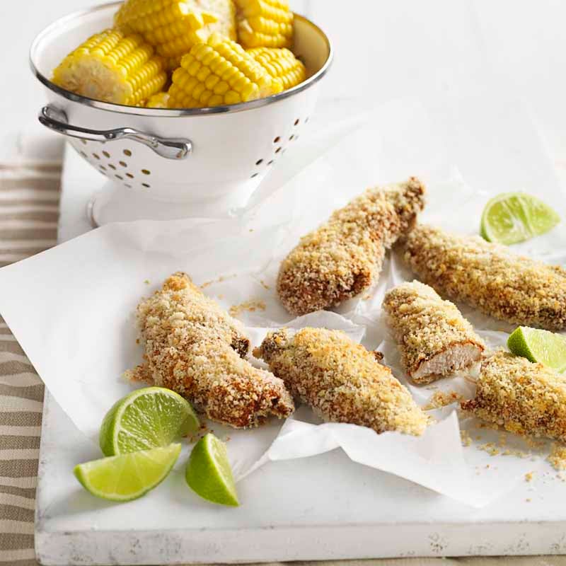 Photo of Southern baked chicken with corn by WW