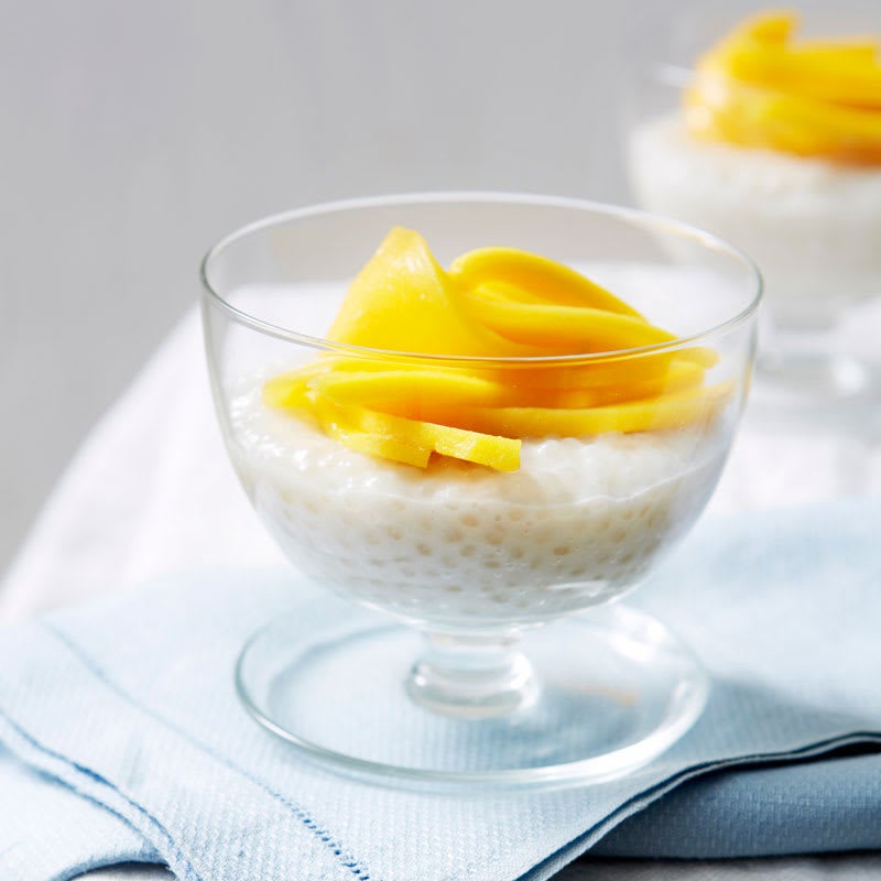 Photo of Coconut sago puddings with mango by WW