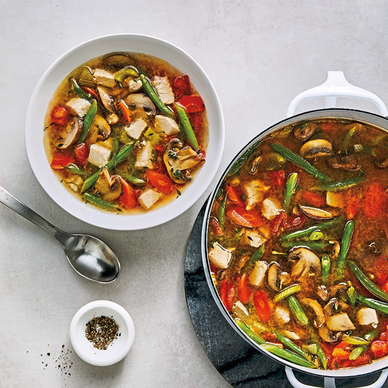 Photo of Italian Chicken Soup with Vegetables by WW