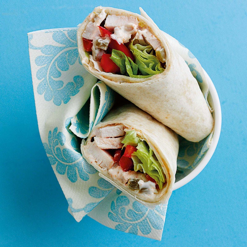 Photo of Mexican chicken wraps by WW