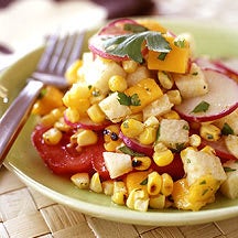 Photo of Grilled Mexican Corn Salad with Mango and Jicama by WW