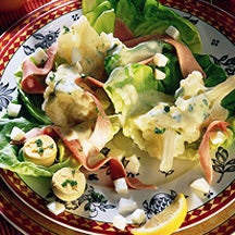 Photo de/du Salade cocktail de chou-fleur aux œufs et au jambon par WW