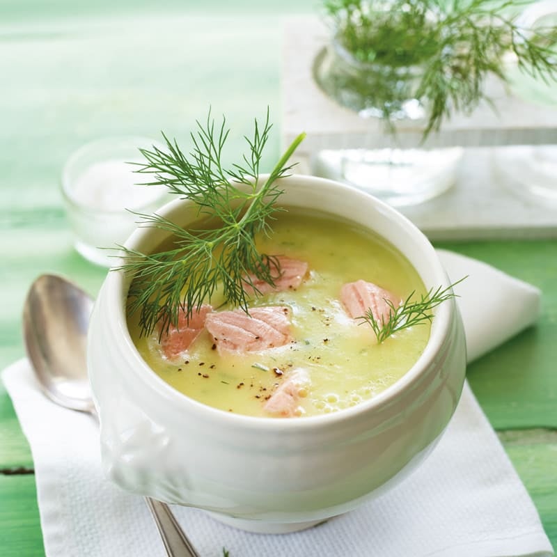 Foto Kartoffel-Lachs-Suppe mit Dill von WW