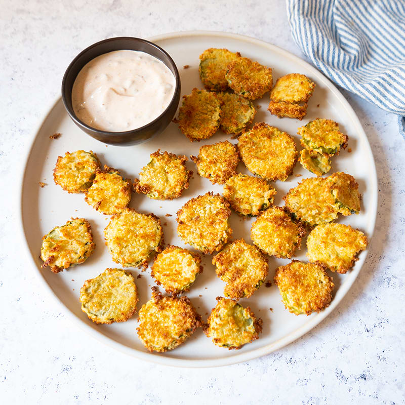 Photo of Air Fryer Breaded Pickle Chips by WW