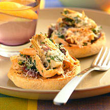 Photo of Open-faced tuna and artichoke melt by WW