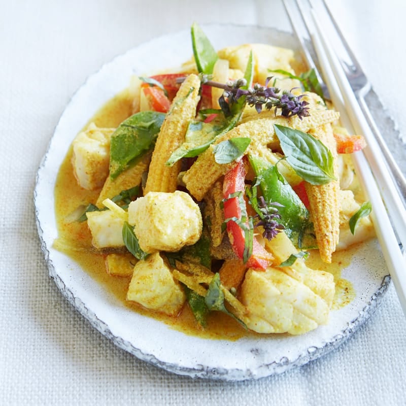 Photo of Thai yellow fish curry by WW