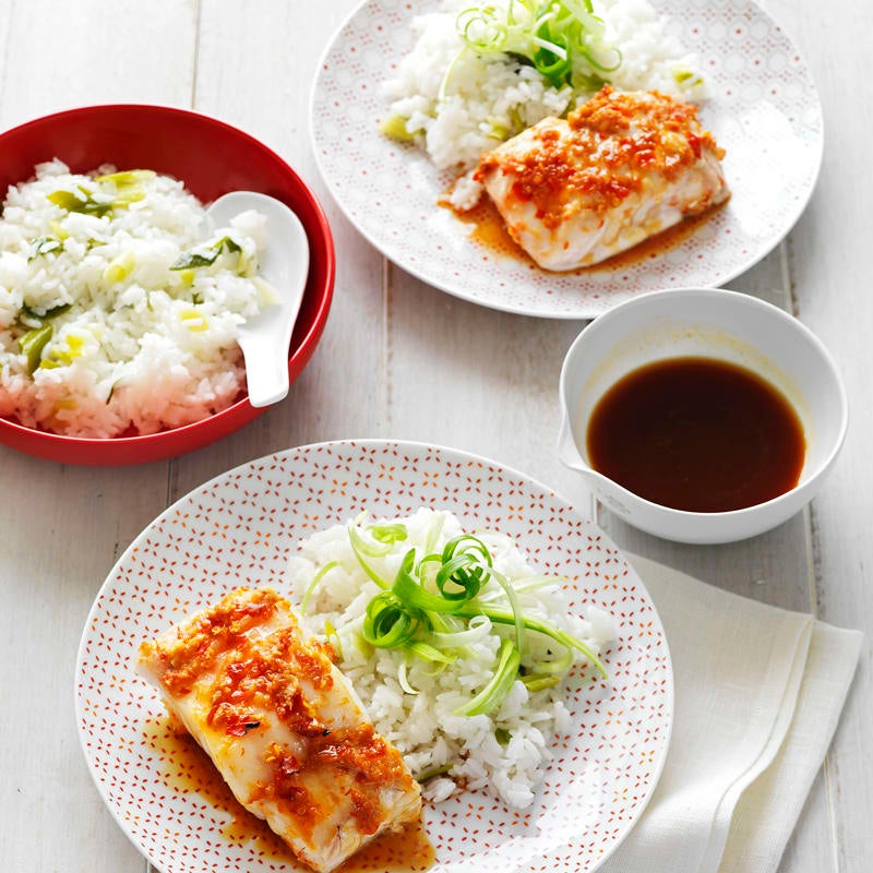 Photo of Baked fish with coconut rice by WW