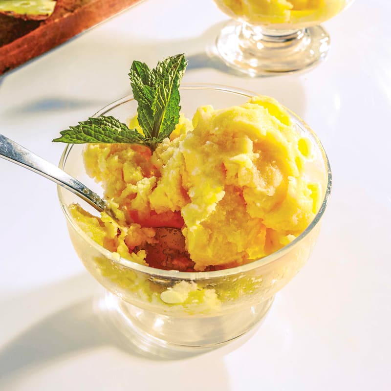 Photo of Pineapple sorbet by WW